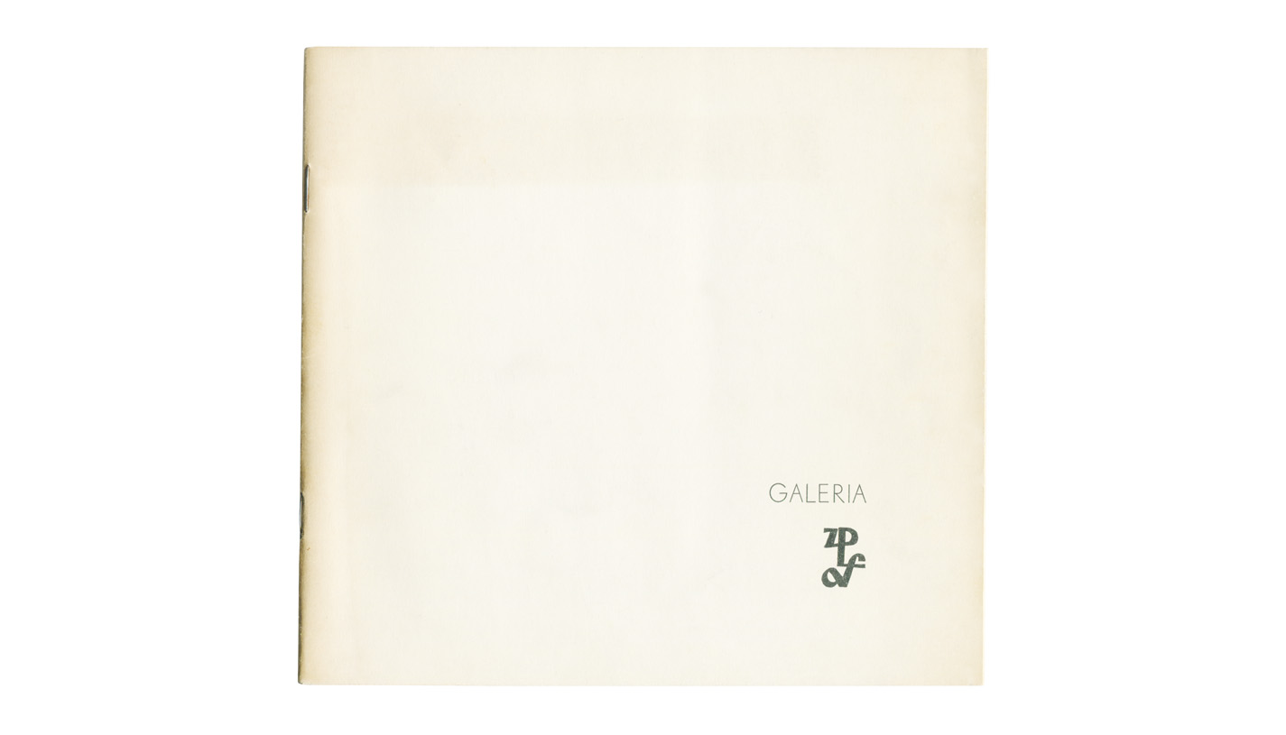 Wystawa Grupy ST-60 - katalog wystawy - Galeria ZPAF 1971