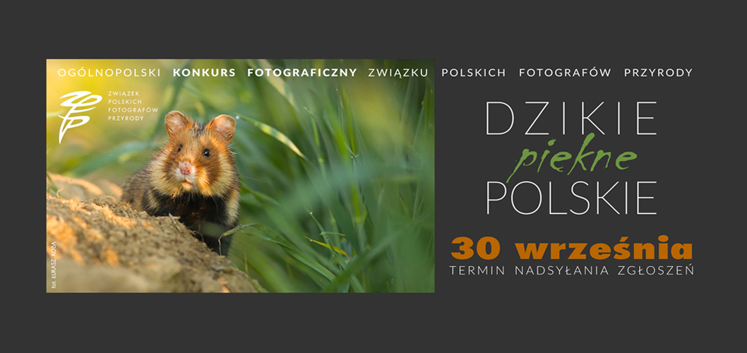 Ogólnopolski konkurs fotografii przyrodniczej - Dzikie, piękne, polskie ZPFP