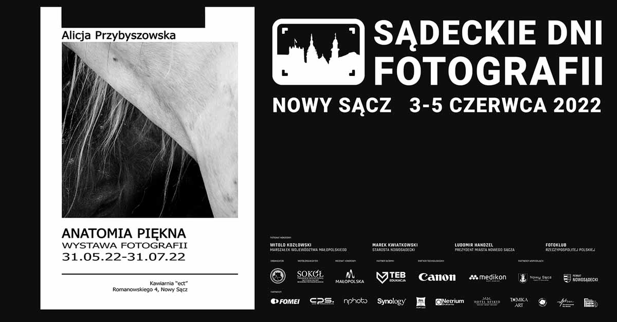 Alicja Przybyszowska - Anatomia piękna - wystawa fotografii Kawiarnia ECT Nowy Sącz