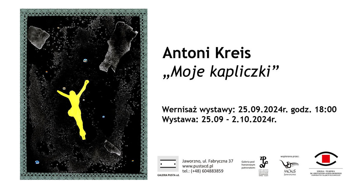 Antoni Kreis - Moje kapliczki - wystawa fotografii Galeria Pusta CD Jaworzno