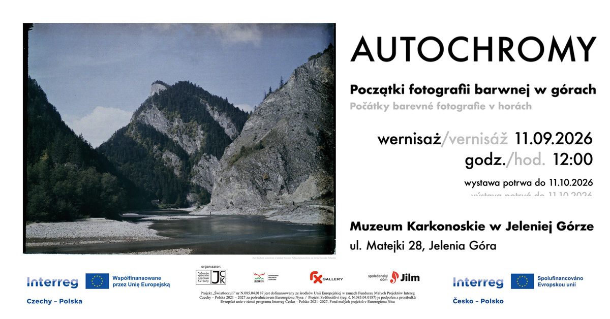 Autochromy. Początki fotografii barwnej w górach - wystawa fotografii Muzeum Karkonoskie Jelenia Góra