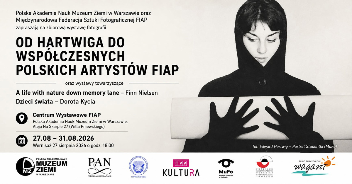 Otwarcie Centrum Wystawowego FIAP (FIAP Exhibition Center - FEC) w Polsce - wystawa fotografii PAN Muzeum Ziemi Warszawa
