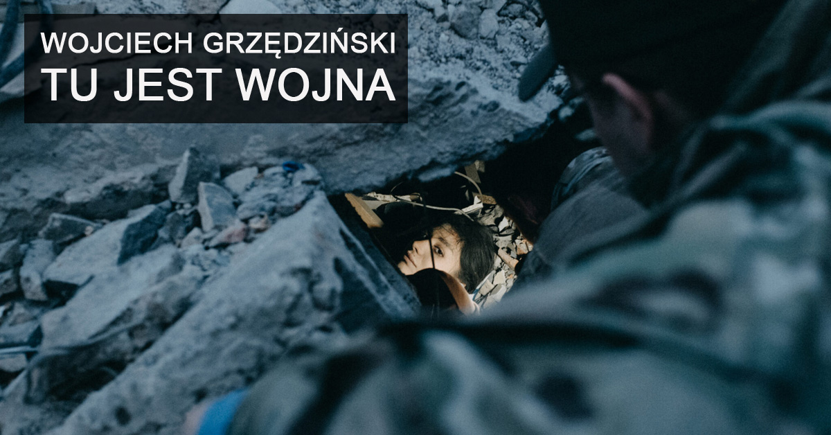 Wojciech Grzędziński - Tu jest wojna - wystawa fotografii Pałac Schoena - Muzeum Sosnowiec