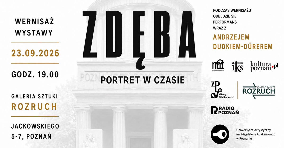 Łukasz Zdęba - Portret w czasie - wystawa fotografii Galeria Rozruch Poznań