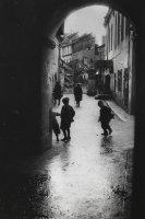 Moi Ver, Zmierzch, Żydowska dzielnica w Wilnie, 1928–1929 © Yossi Raviv-Moi Ver Archive