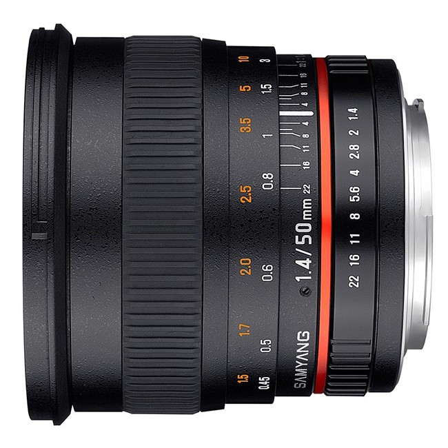 Samsung Samyang 50mm f/1.4 AS UMC
