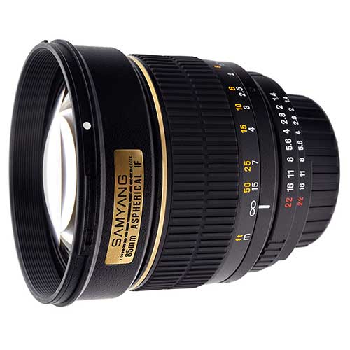 Samsung Samyang 85mm f/1.4 Aspherical IF