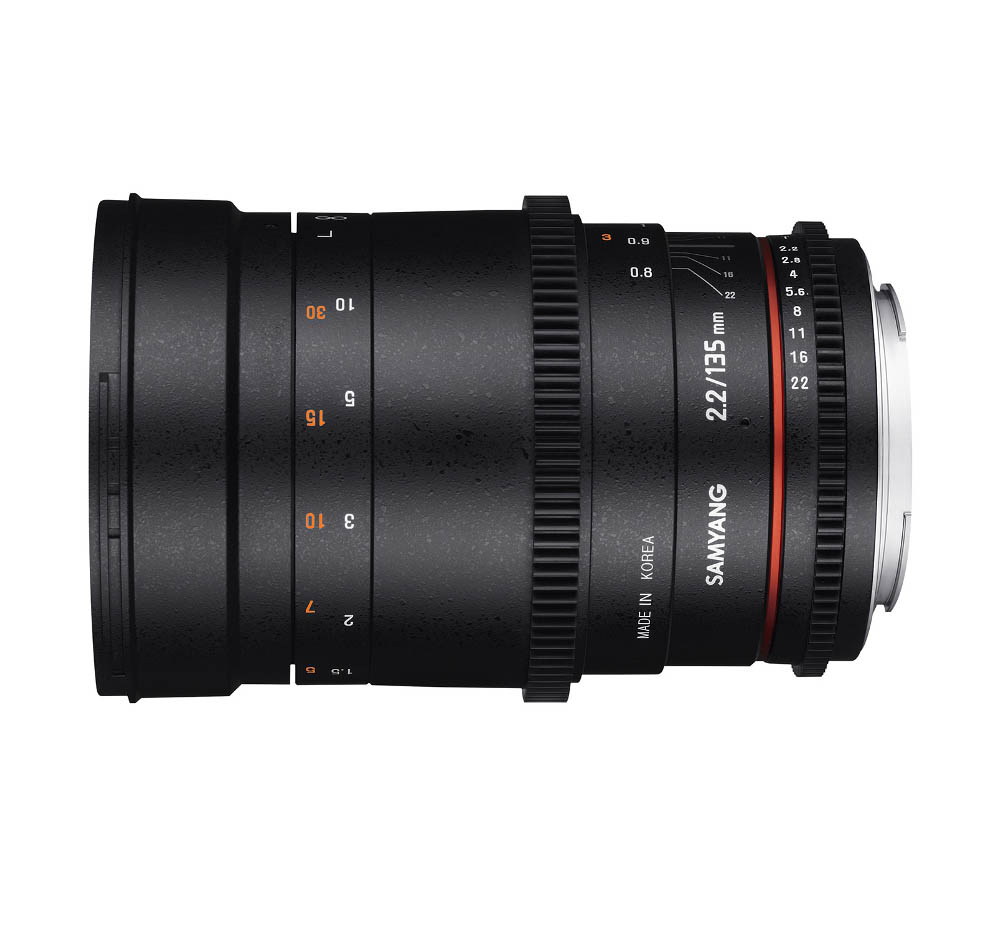 Samyang 135mm T2.2 ED UMC V-DSLR