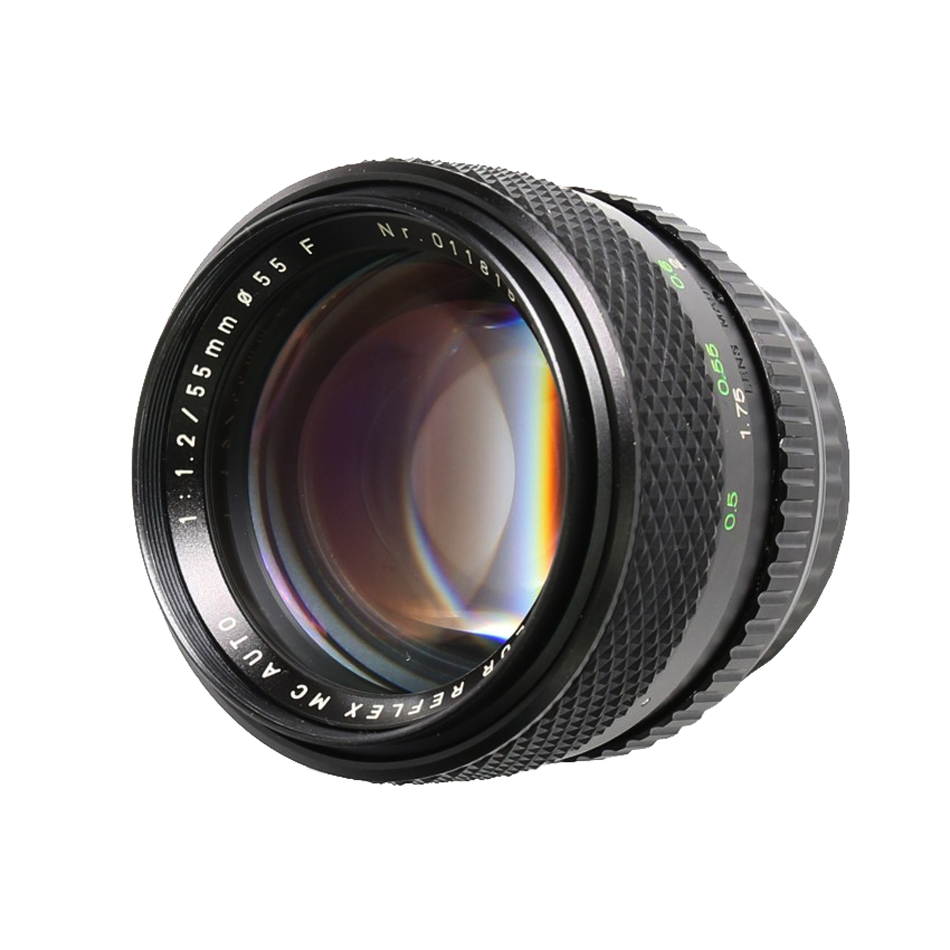 Porst 55mm f/1.2 Color Reflex MC Auto