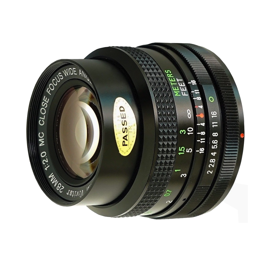 Vivitar 28mm f/2 MC Komine