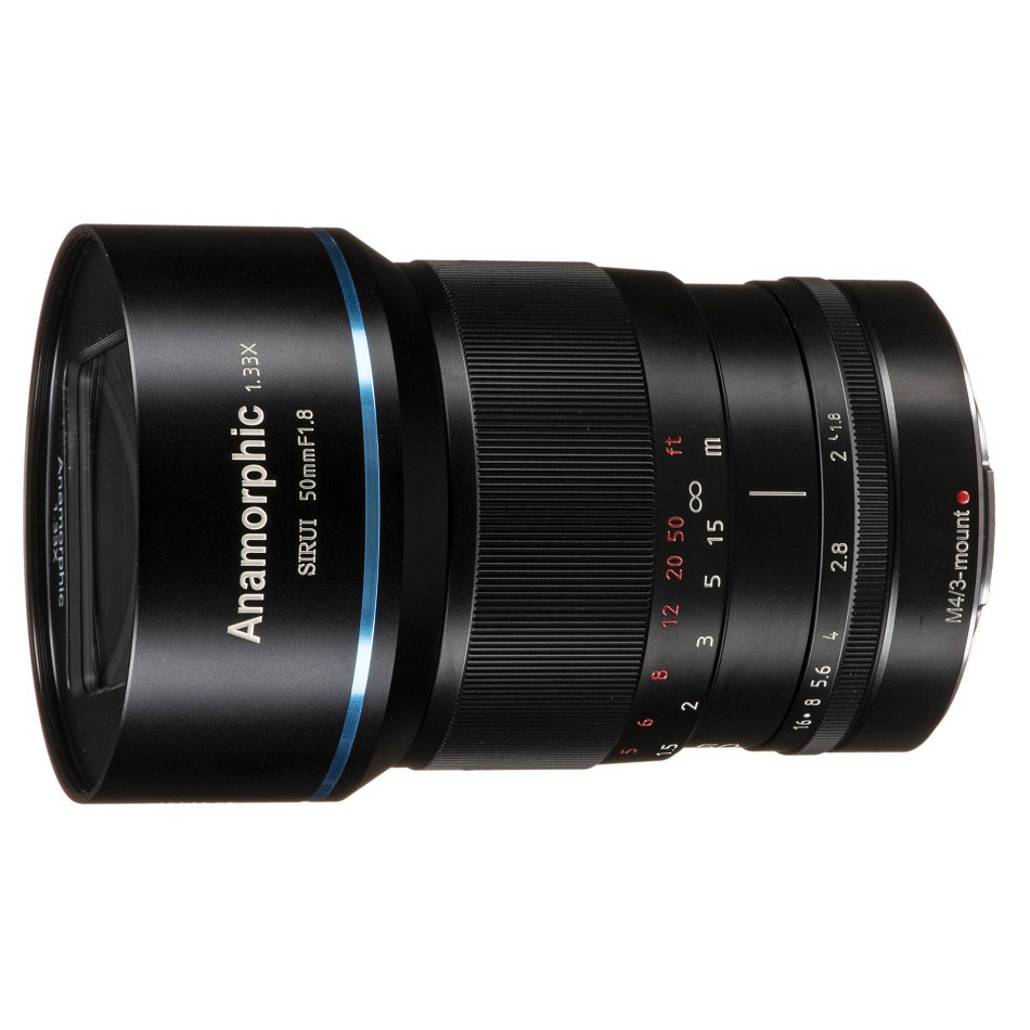 Sirui 50mm f/1.8 Anamorphic 1.33x