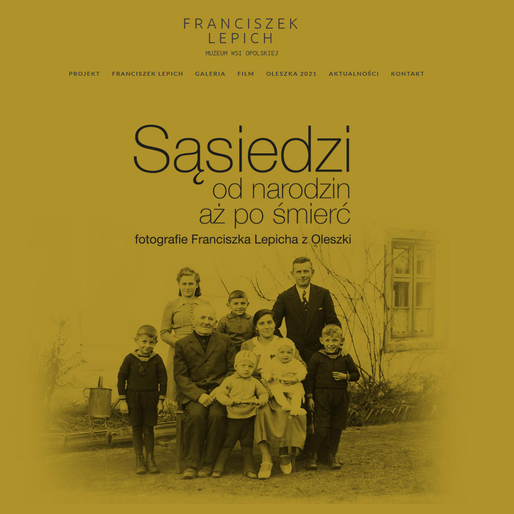 Franciszek Lepich - Od narodzin aż po śmierć