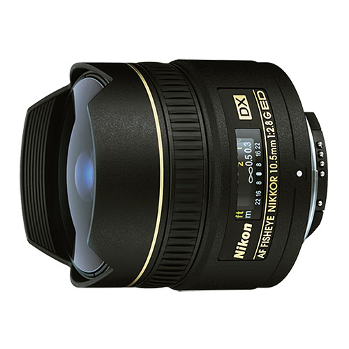 Nikon Nikkor AF DX Fisheye 10.5mm f/2.8G ED