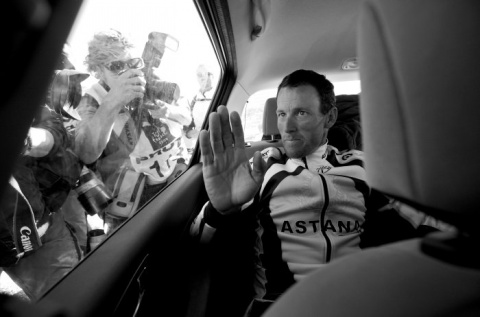 I Nagroda 53. edycji World Press Photo w kategorii: Sports Features Stories, Elizabeth Kreutz, USA, Lance Armstrong's comeback