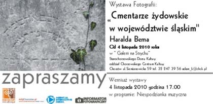 Harald Bem - Cmentarze żydowskie w województwie śląskim