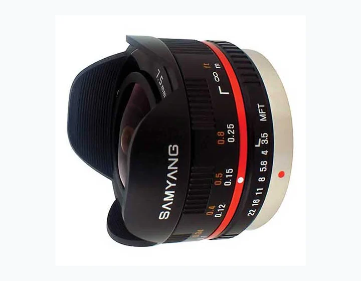 Samyang 7.5mm f/3.5 UMC Fisheye MFT