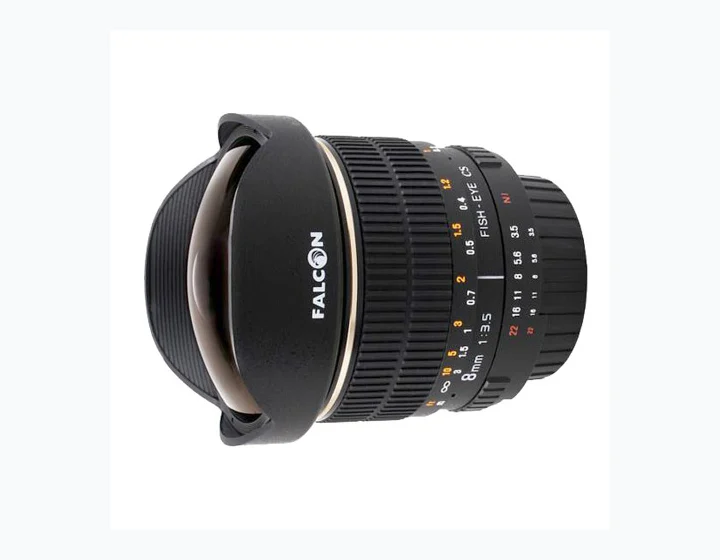 Falcon 8 mm f/3.5 ED MC Aspherical Fish-eye